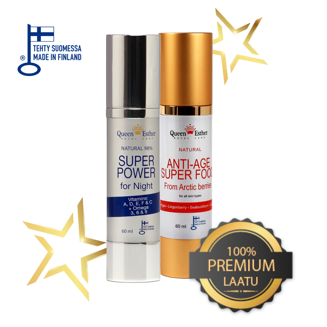 Tarjous Anti-Age ja Super Power for Night